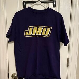 Champion Purple and Gold JMU Tee